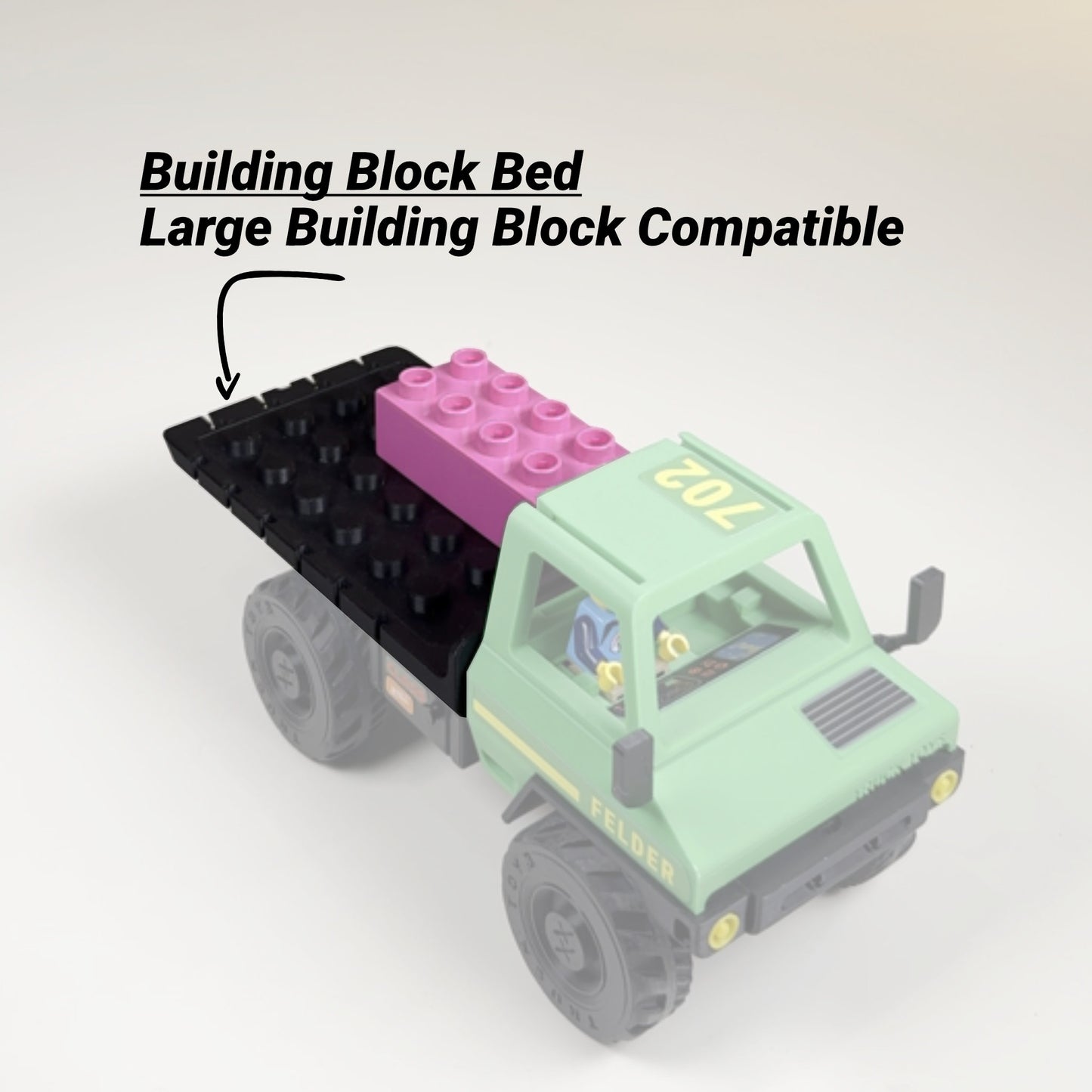 MOL-E - Felder (Green) : Toy Truck, Accessories, Sticker Pack, (Founder Edition)