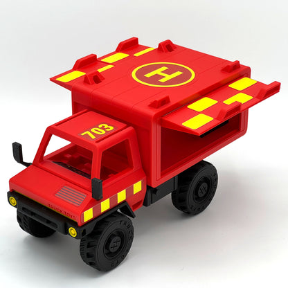 MOL-E - Rett (Red) : Toy Truck, Accessories, Sticker Pack, (Founder Edition)