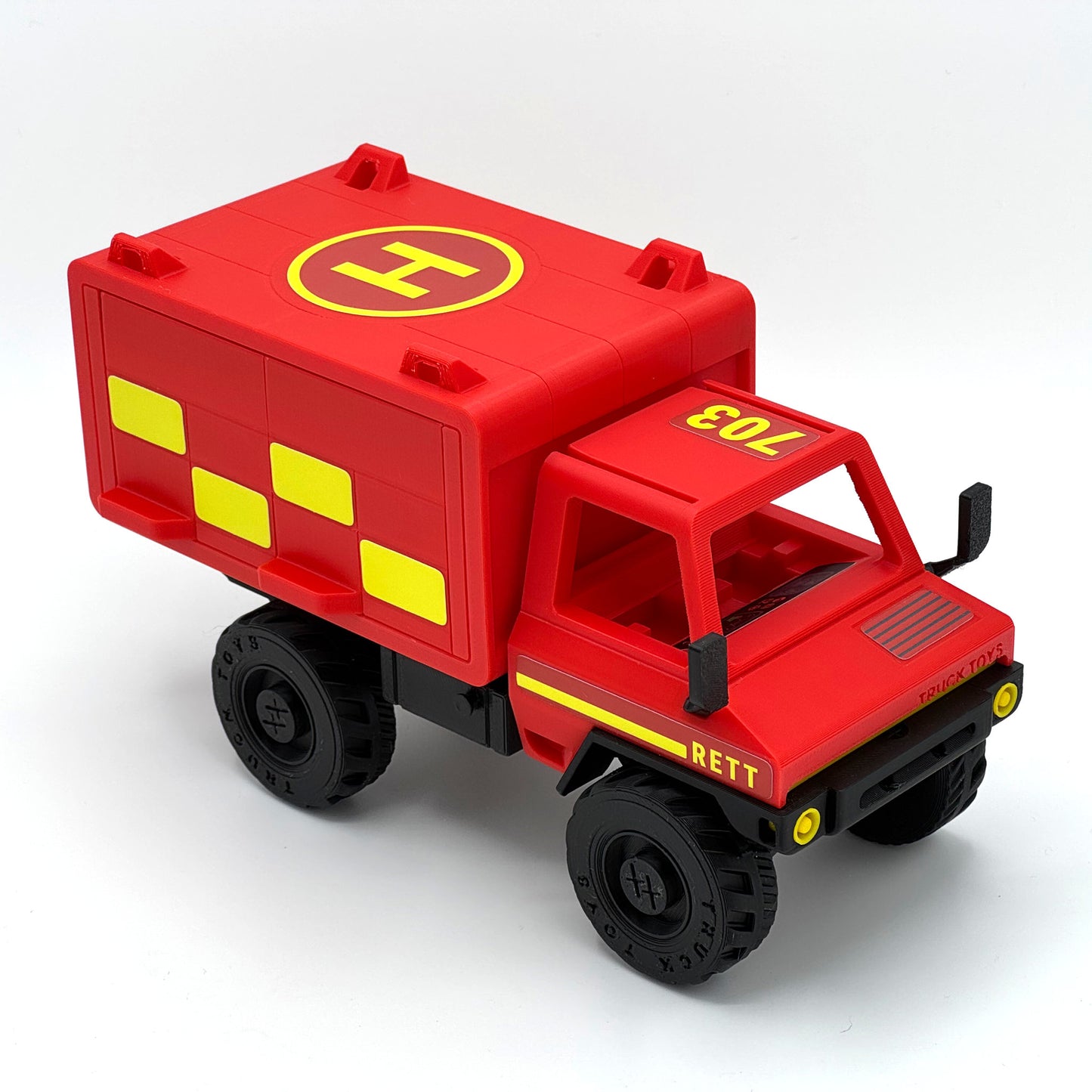 MOL-E - Rett (Red) : Toy Truck, Accessories, Sticker Pack, (Founder Edition)