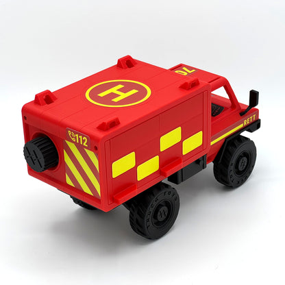 MOL-E - Rett (Red) : Toy Truck, Accessories, Sticker Pack, (Founder Edition)