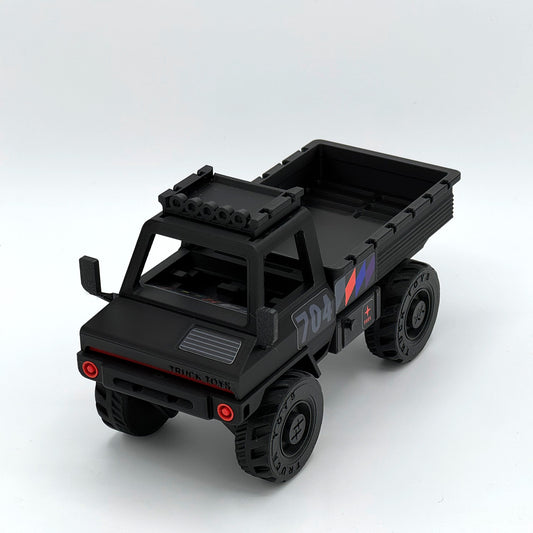 MOL-E - Welle (Black) : Toy Truck, Accessories, Sticker Pack, (Founder Edition)