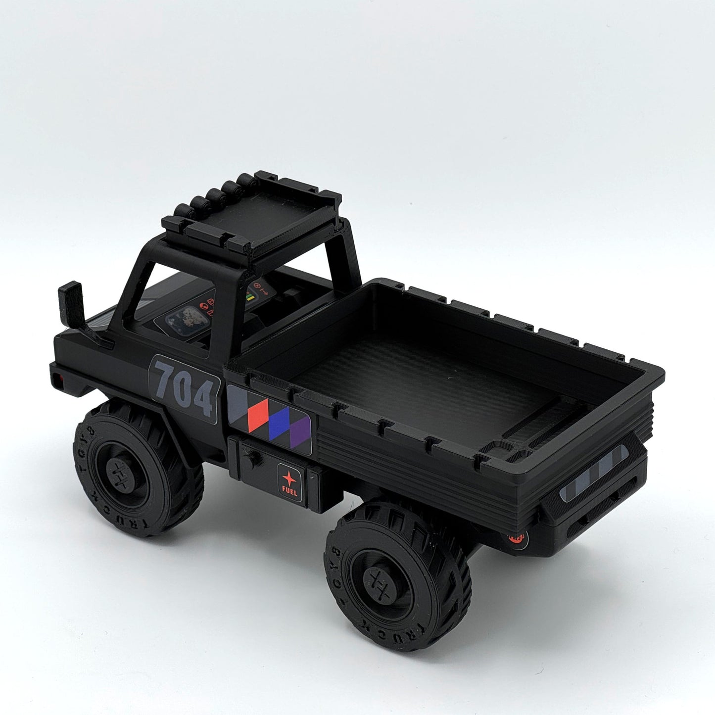 MOL-E - Welle (Black) : Toy Truck, Accessories, Sticker Pack, (Founder Edition)