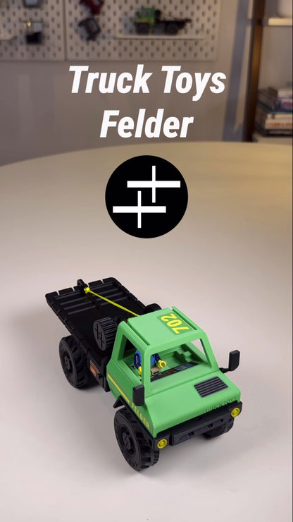 MOL-E - Felder (Green) : Toy Truck, Accessories, Sticker Pack, (Founder Edition)